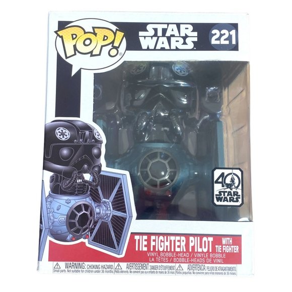Funko Other - FUNKO POP STAR WARS FIGHTER PILOT (#221) 40TH ANNIVERSARY